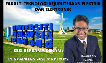 Sesi Bersama Dekan FTKEE: Pencapaian 2021 & KPI 2022